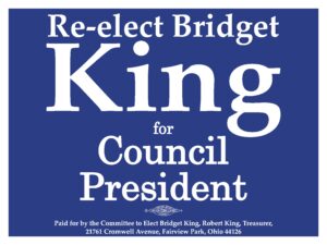 Bridget King Sponsor