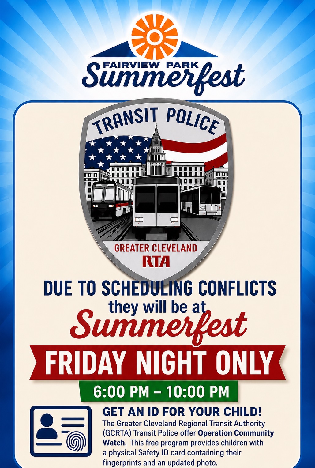 Summerfest RTA Flyer