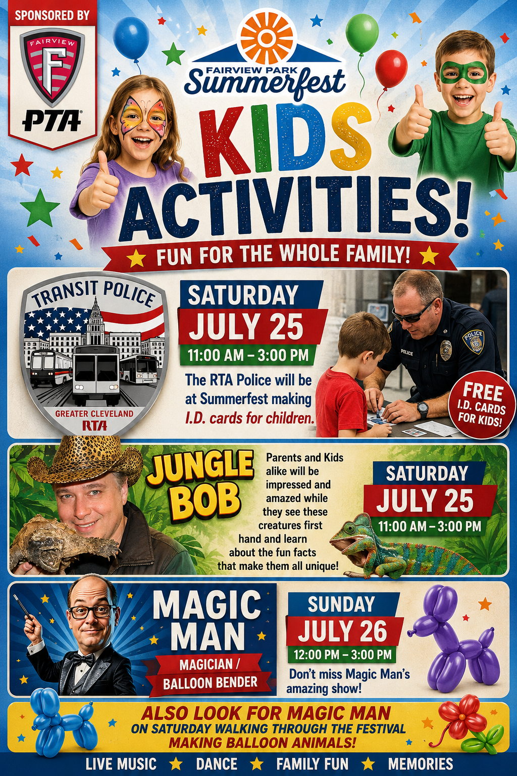 Summerfest 2026 Kids Activities
