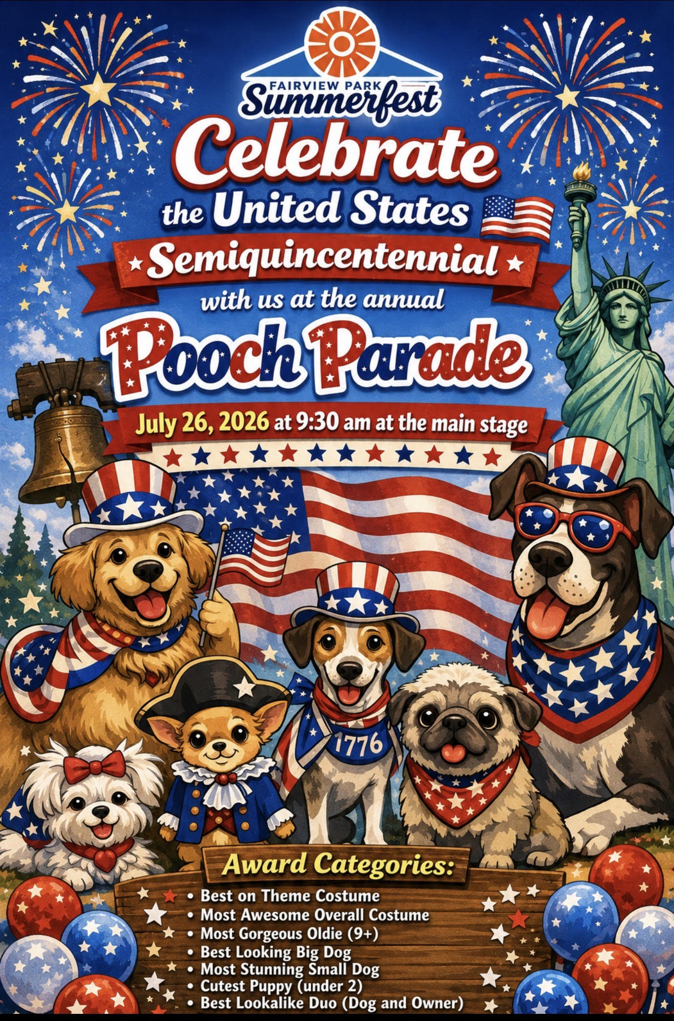 Summerfest 2026 Pooch Parade