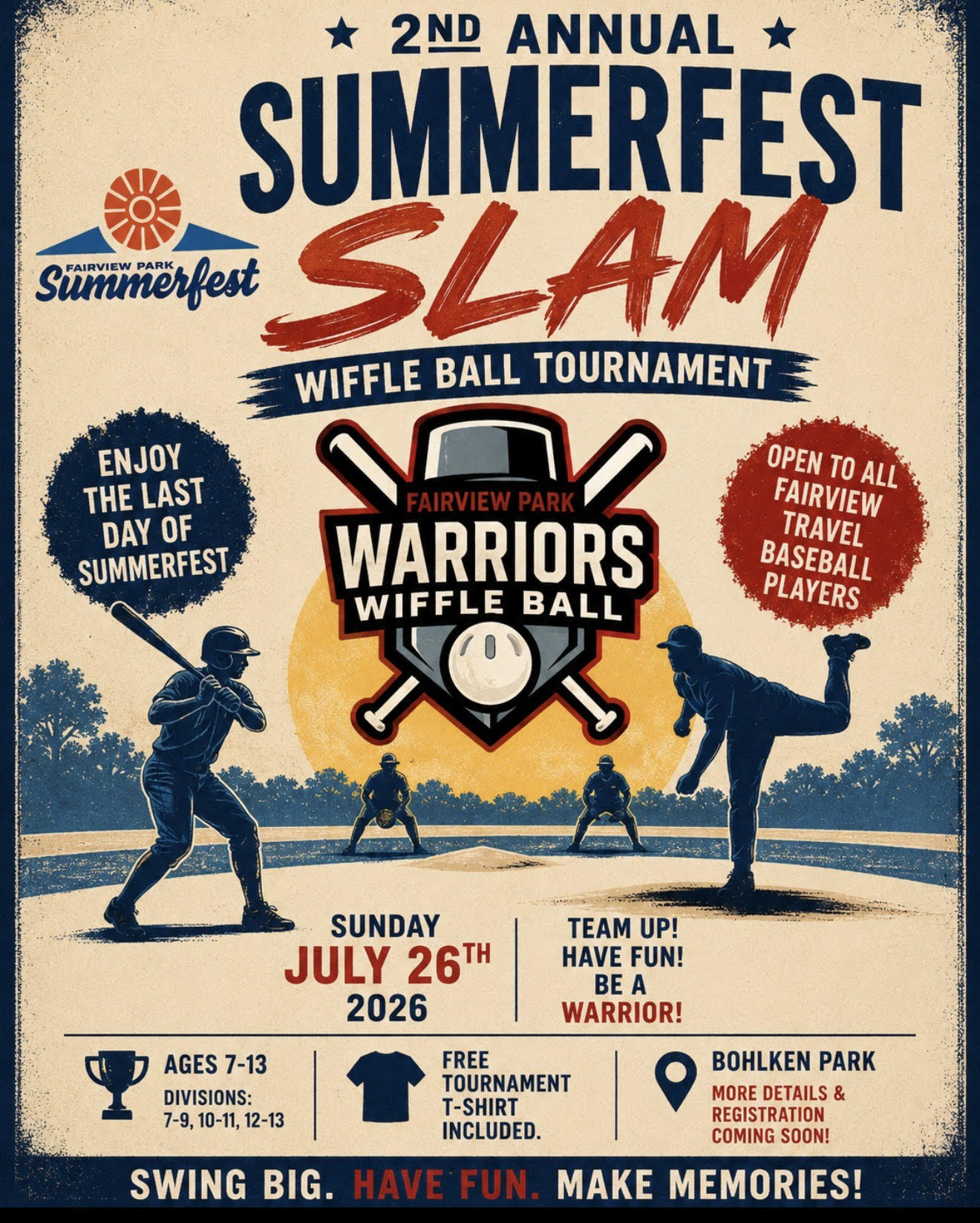 Summerfest Slam 2026 Flyer