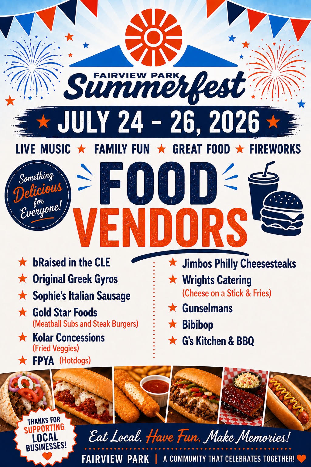 Summerfest food vendors